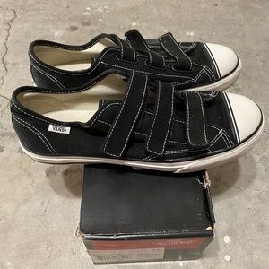 Vans “Prison Issue” Strap Sneakers.